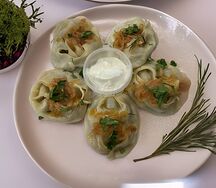 Манты с говядиной 