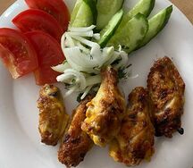Шашлык из куриных крылышек