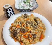 Плов с говядиной