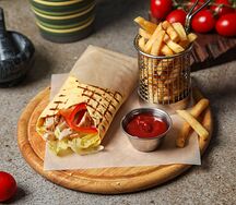 Рап с индейкой гриль