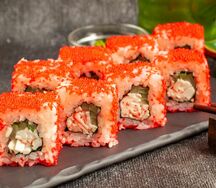 Калифорния Снежный краб в икре
