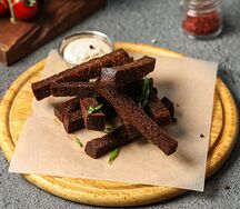 Ржаные гренки