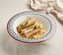 Грудинка с булгуром 