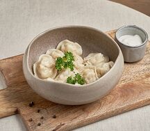 Пельмени с куриным филе