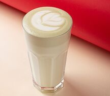 Матча Латте на растительном молоке