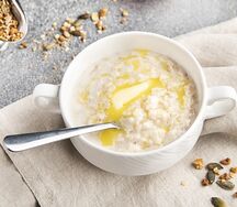 Овсяная сливочная каша