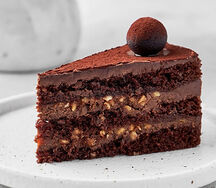 Трюфельное пирожное