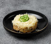 Жюльен с курицей и грибами
