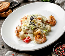 Цезарь с креветками