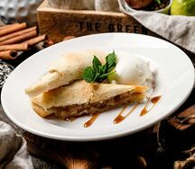 Штрудель яблочно-грушевый