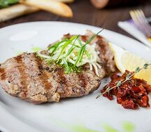 Стейк из свинины