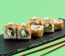 Ролл Цезарь с креветкой
