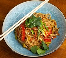 Wok Лапша пшеничная с морепродуктами