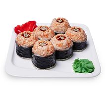 Запеченный Краб-крем и тамаго