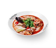 Суп Tom Yum с морепродуктами