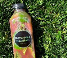 Лимонад Клубника-базилик