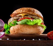 Бургер с индейкой