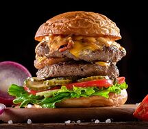 Двойной Место Бургер