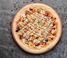 Пицца с курицей терияки