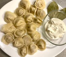 Домашние пельмени с бараниной