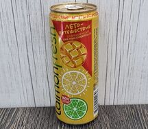 Газированный напиток в банках Лаймон Фреш Манго