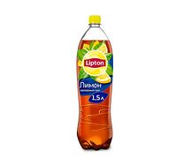 Холодный черный чай Lipton Лимон