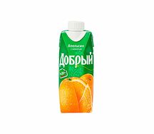 Сок Добрый апельсин с мякотью