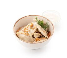 Вареники с картофелем и грибами