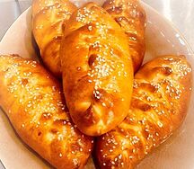 Пирожок с грибами