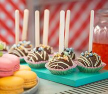 Кейк-попс Красный бархат