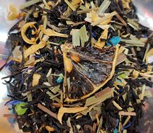 Ароматизированный черный цейлонский чай Лимон-лайм