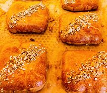 Пирожки с тыквой на бездрожжевом тесте