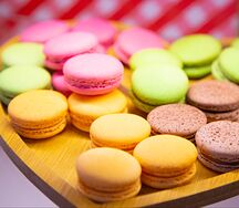 Макаронсы Манго-маракуйя