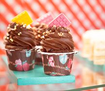 Капкейк шоколадный