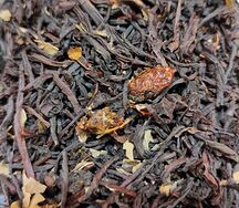 Чай листовой чёрный ароматизированный с облепихой