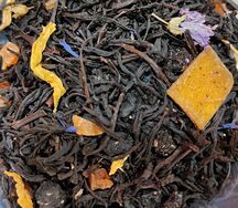 Чай листовой чёрный ароматизированный Блюбери манго