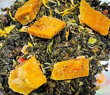 Манговый улун (Премиум), чай листовой зелёный ароматизированный