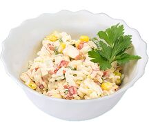 Салат Крабовичок
