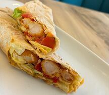 Шаверма с креветками