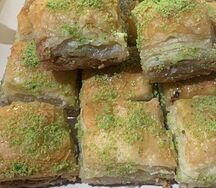 Пахлава с фисташками