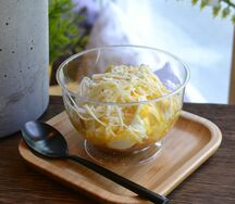 Ганаш с соусом из маракуйи и сыром дорблю