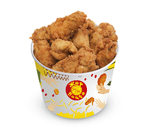 Баскет с крылышками барбекю