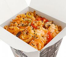 Рис Пад Тай с креветками