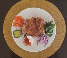 Цыпленок на мангале