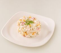 Салат Крабовый с рисом 