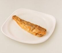 Жареный минтай  