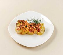 Картофель с сыром 