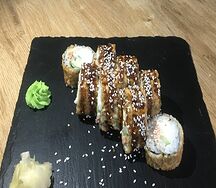 Спайси лосось темпура