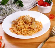 Плов с курицей по-восточному