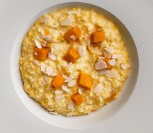 Каша пшенная с тыквой